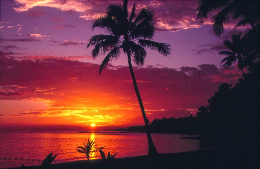 Juan Dolio sunset Dominican Rep.