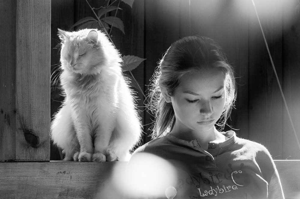 С любимой хозяйкой