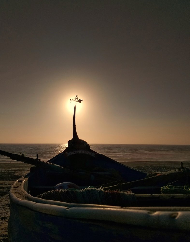 Twilight boat
