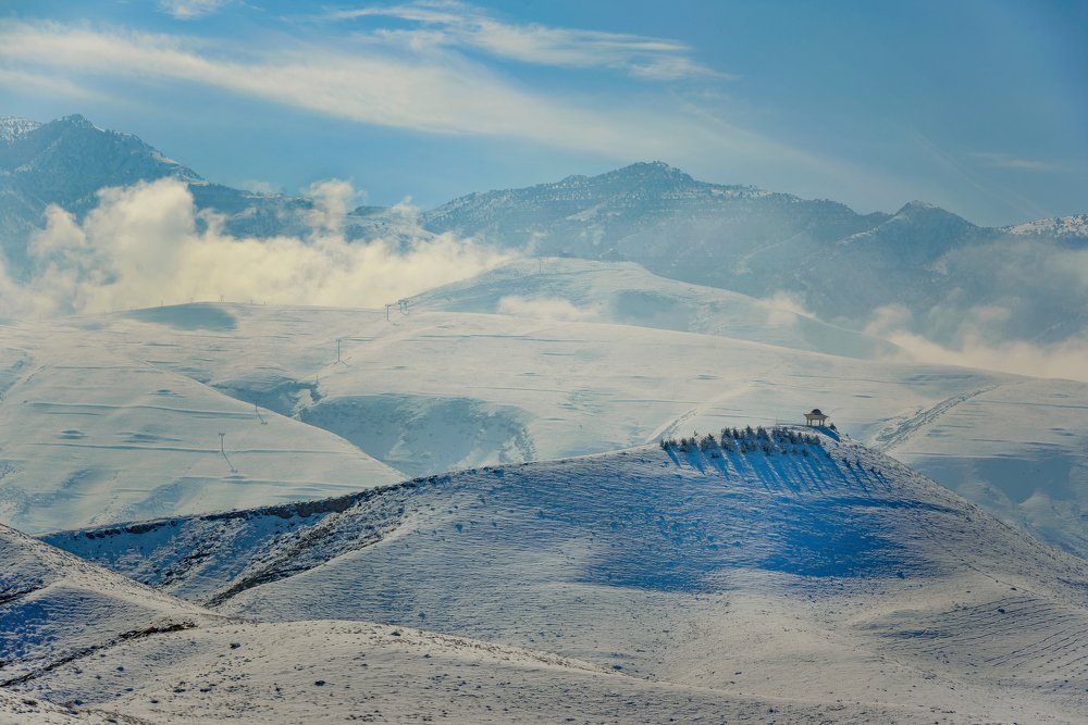 Зима в горах