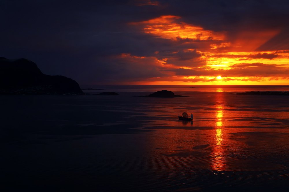 Норвежский закат