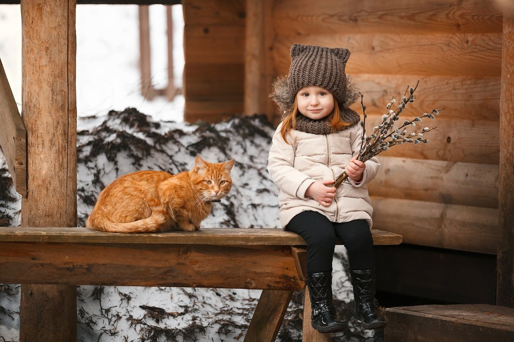 По и Яся. Вербное воскресенье