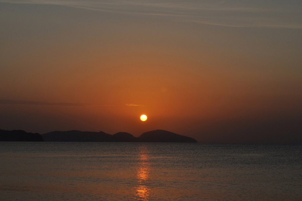 рассвет в крыму