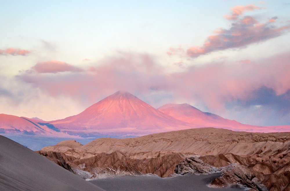 Sunset on the Red Planet