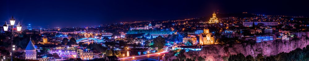 Panoramic view of Tbilisi