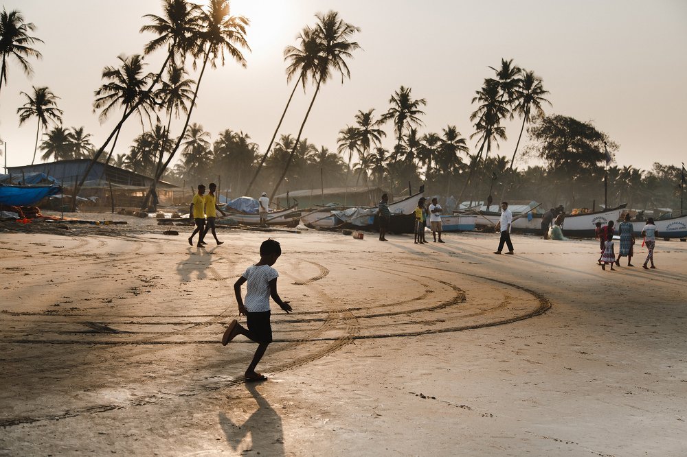 Утро на берегу