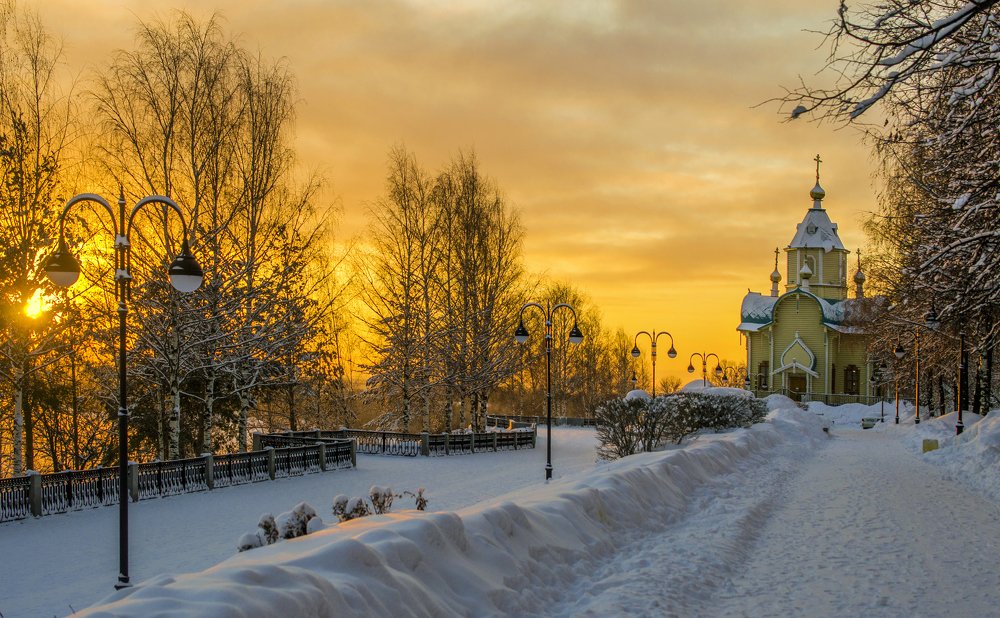 В золоте рассвета