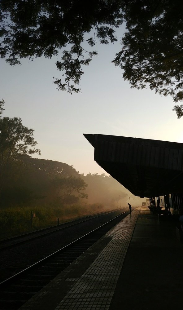 The lonely morning