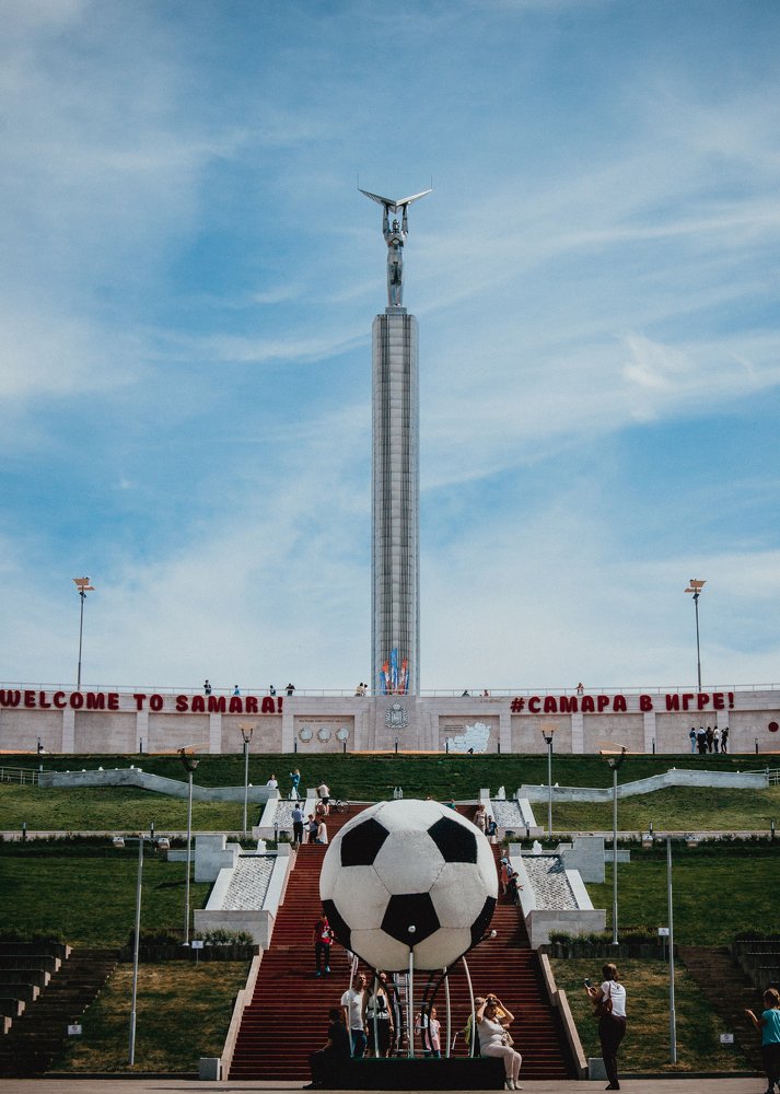 Город живущий футболом