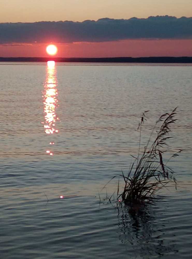 Закат на Зейском водохранилище