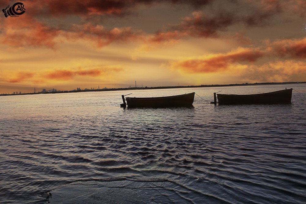 An evening on the beach