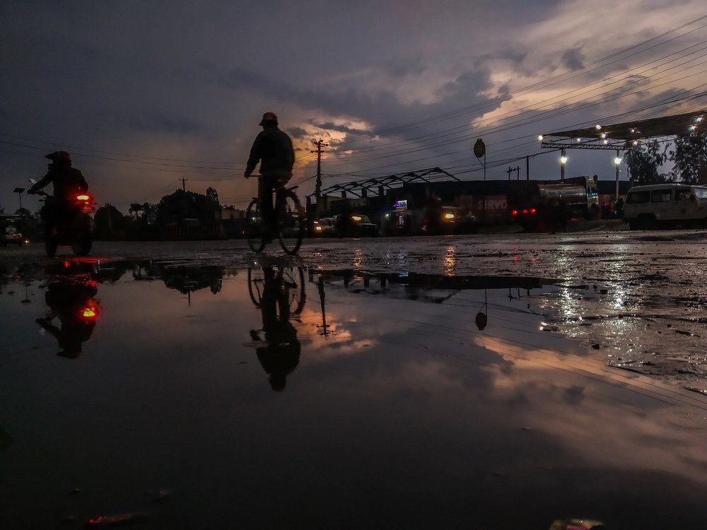 Evening reflection