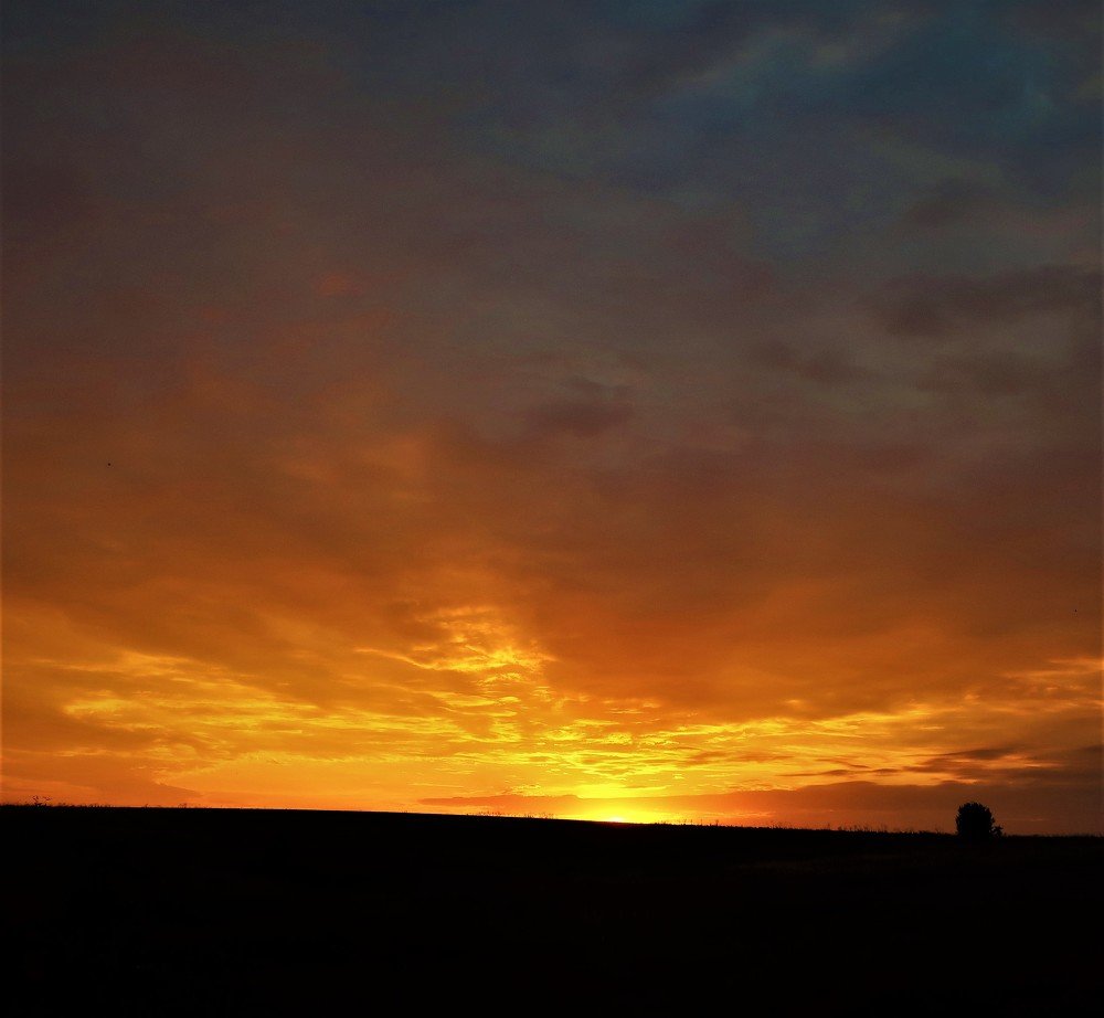 Красный закат