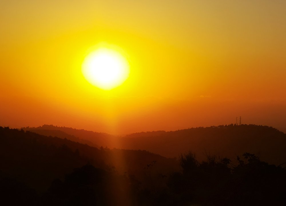 Закат в Иудейских горах