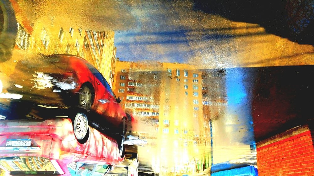 Московский двор утром