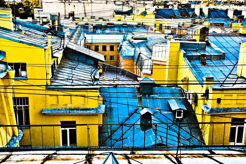 Желтые оттенки Питера -2