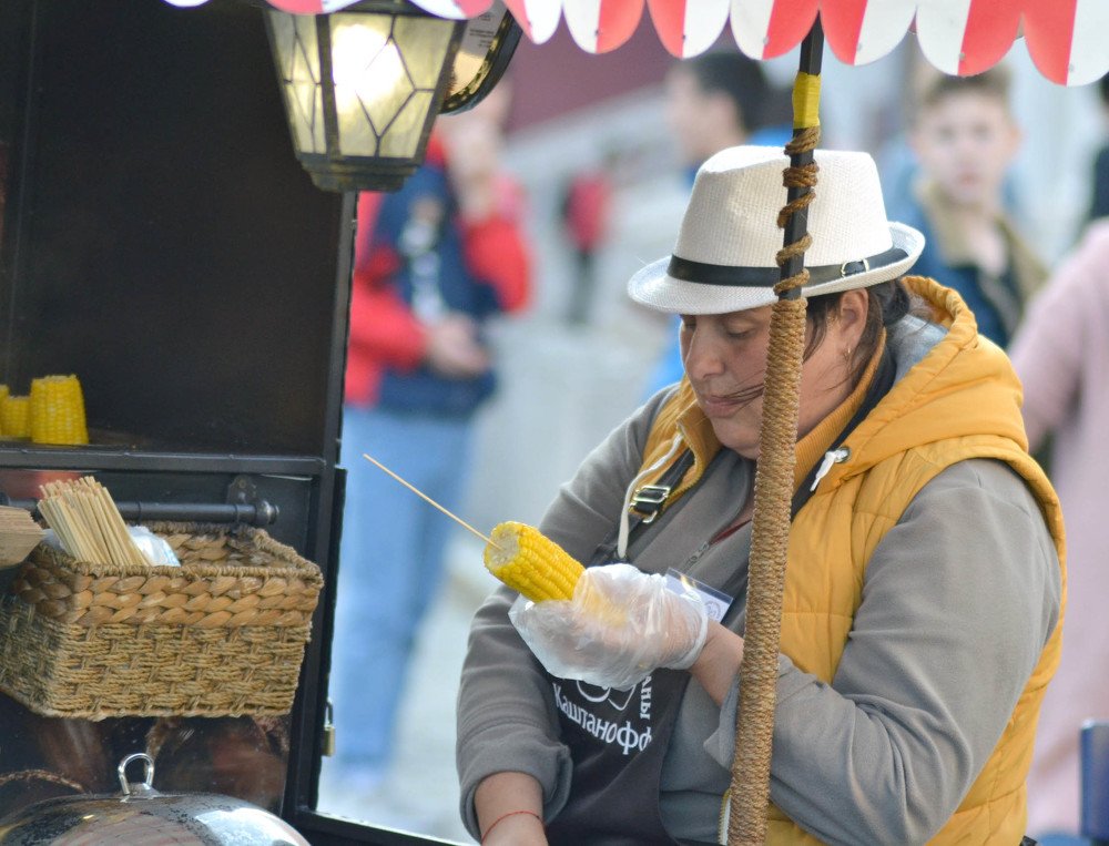 палатки на красной площади