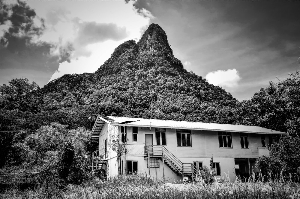 The Landscape of Santubong Mountain