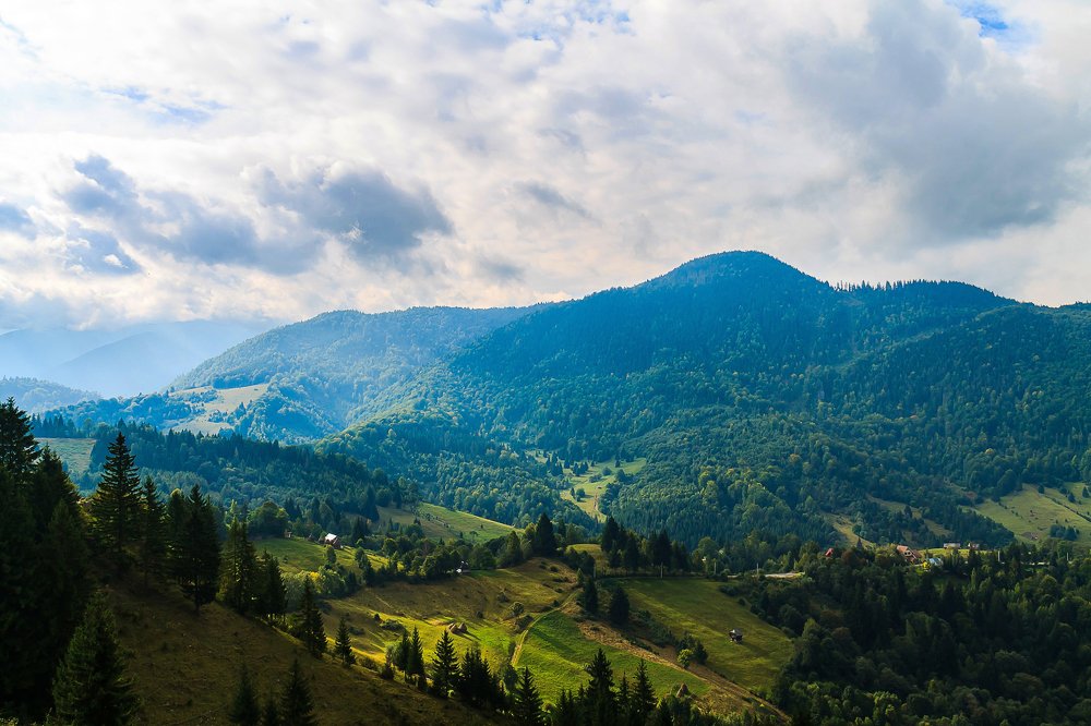 Рассвет в Румынии