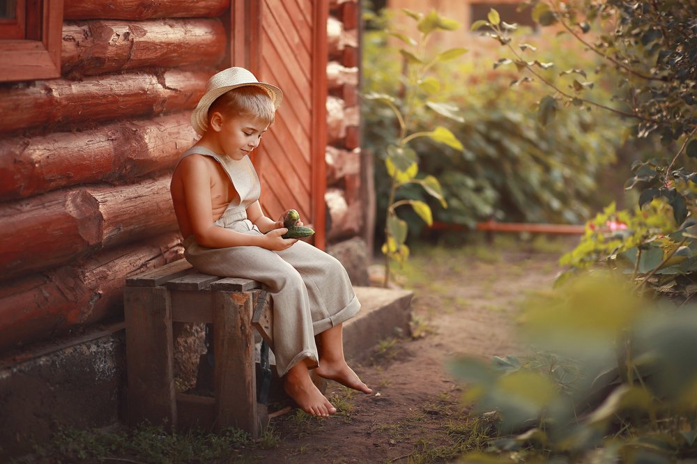 Маленький дачник