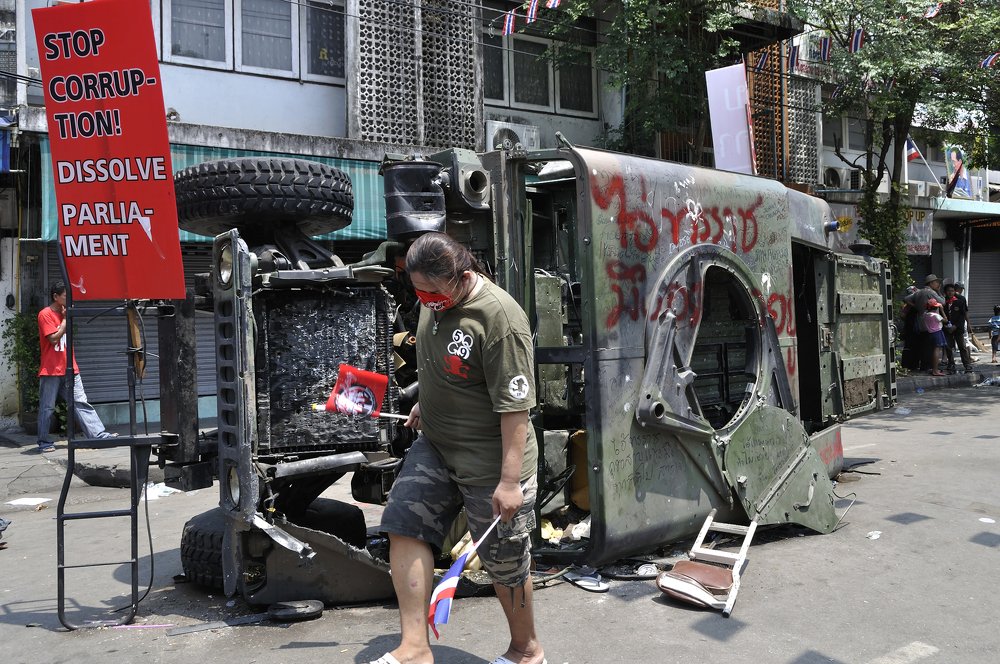 Протест. Бангкок 2010