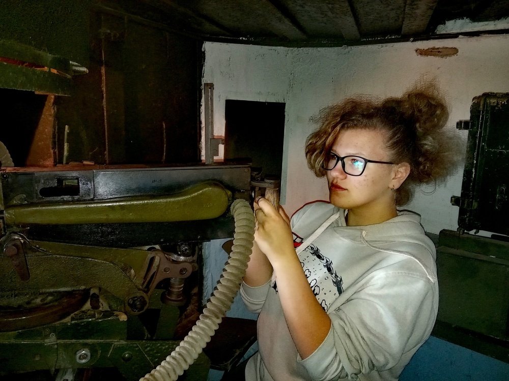 Обстрел максимом