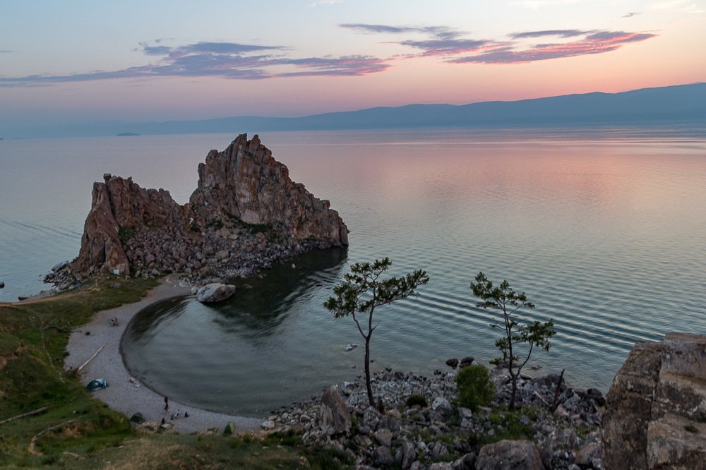 Закат на Острове Ольхон