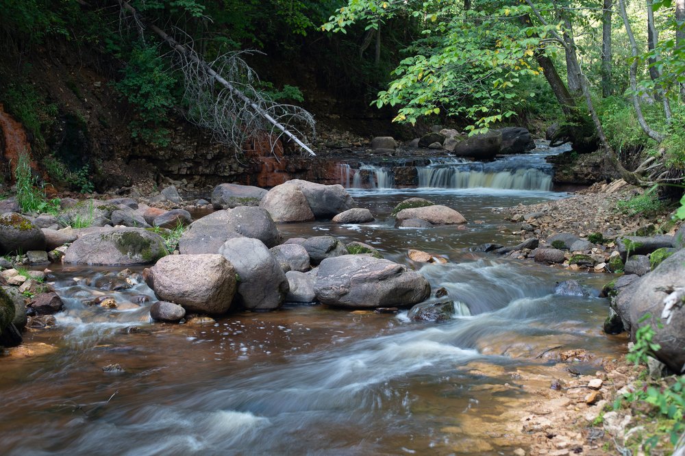 Водопад на реке Прикша