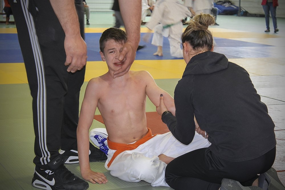 Judo accident