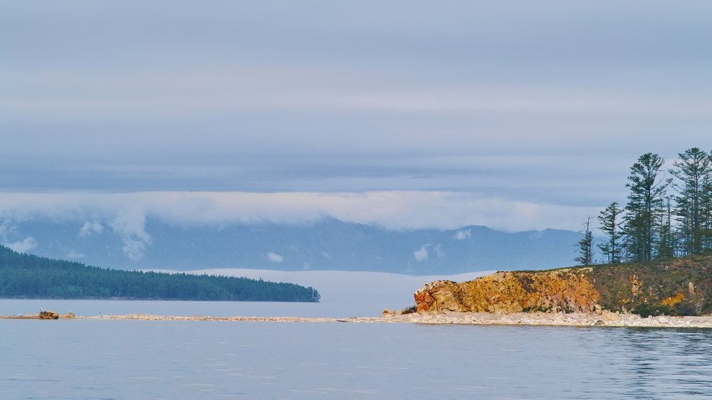 Туман на Байкале