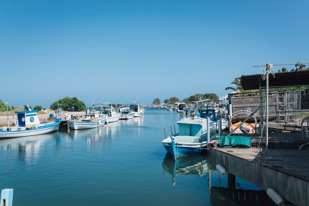 The fishing village, Cyprus.