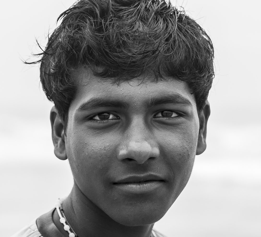 Мальчик с Кералы, Индия