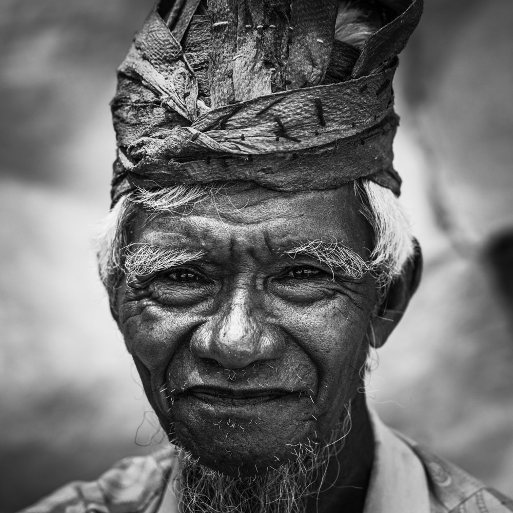 Old Man With Traditional Hats