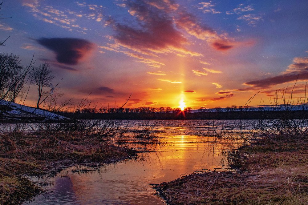 лучистый закат