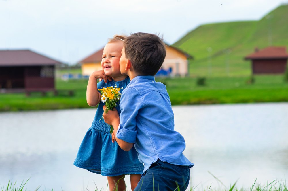 Поцелуй у воды