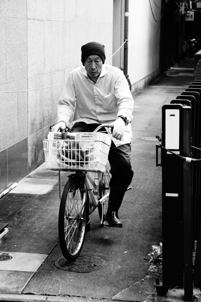 The ageless delivery guy