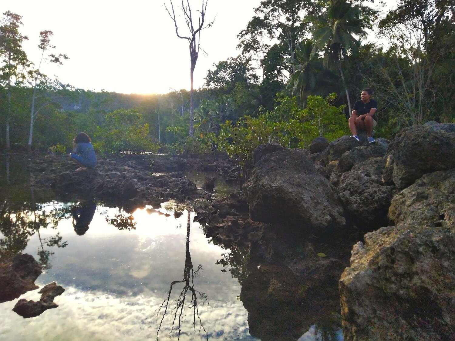 Rest to look at the sky.