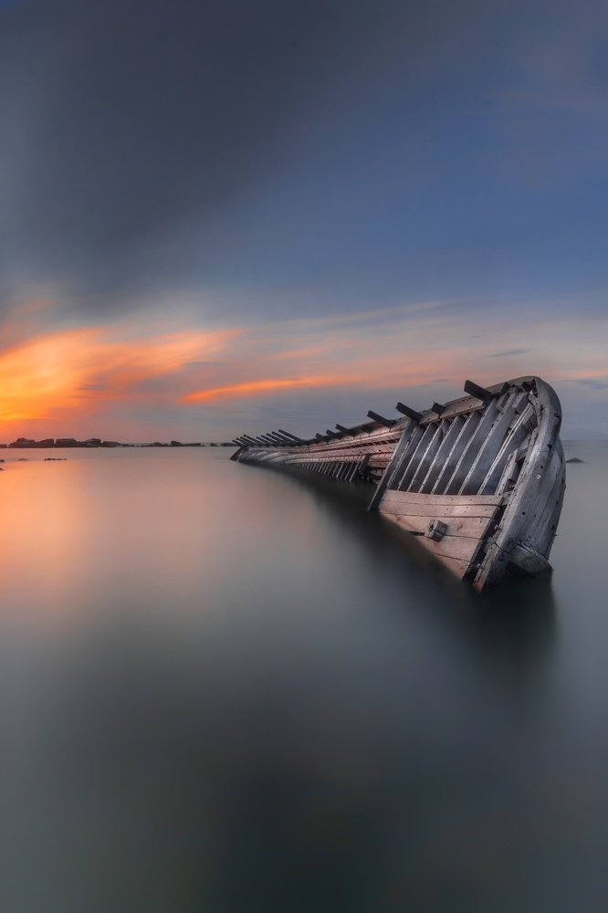 Shipwreck at Anyer Beach