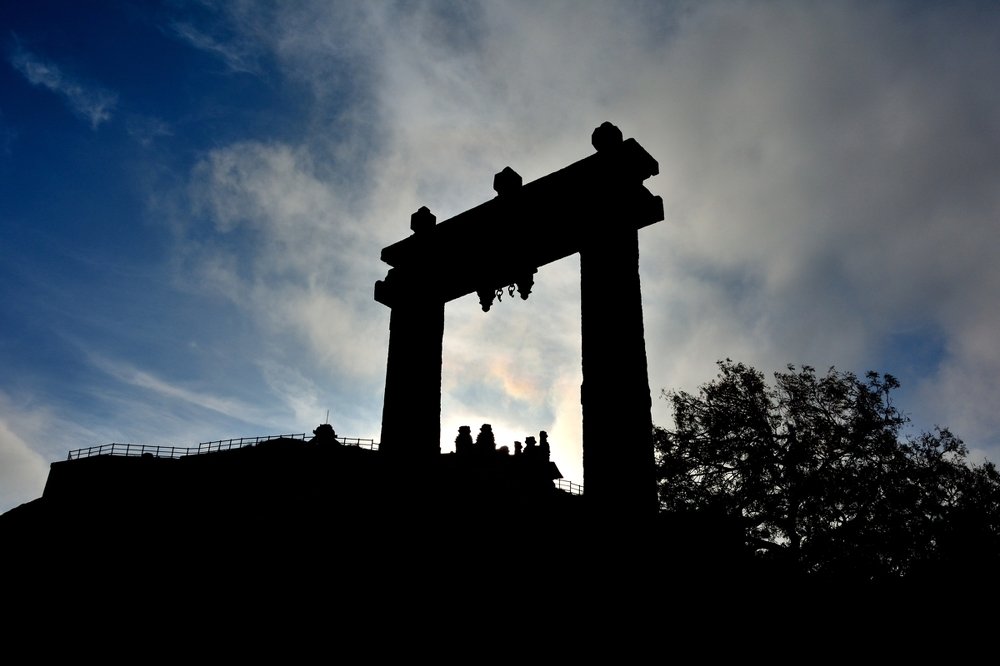 Swinging tower at Chitradurga fort