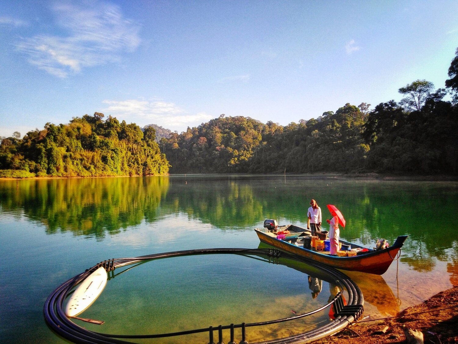 Pedu Lake.