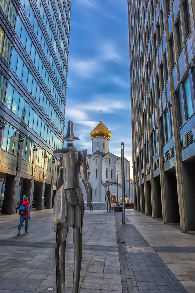 современная Москва