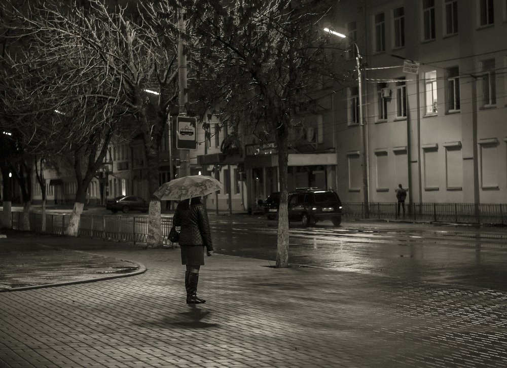 Одиночество в городе...