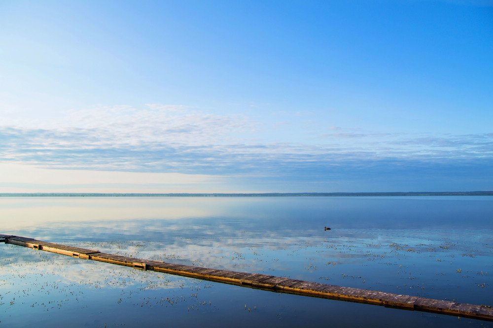 Голубое озеро