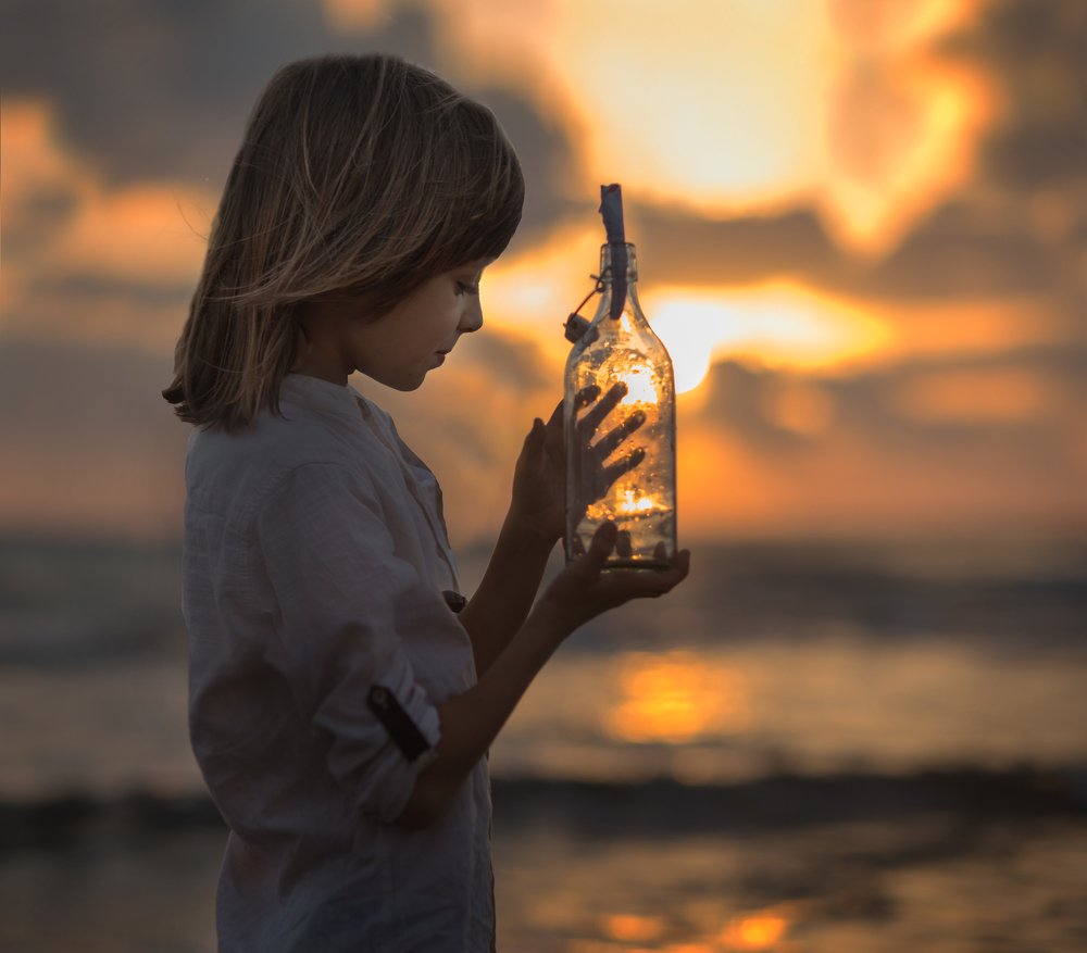 Бутылка с запиской