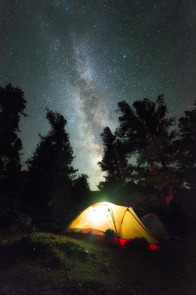 Ночь на кедровой стоянке