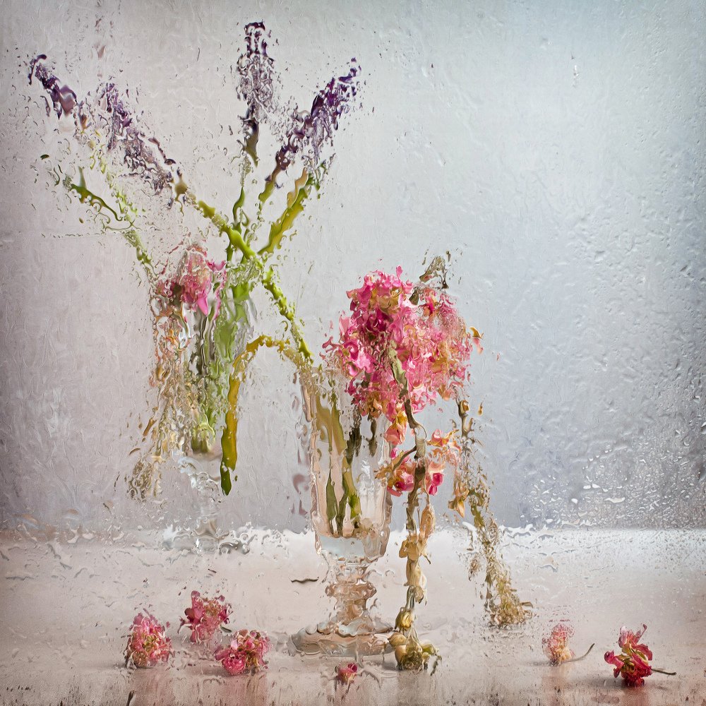 Акварельные потёки