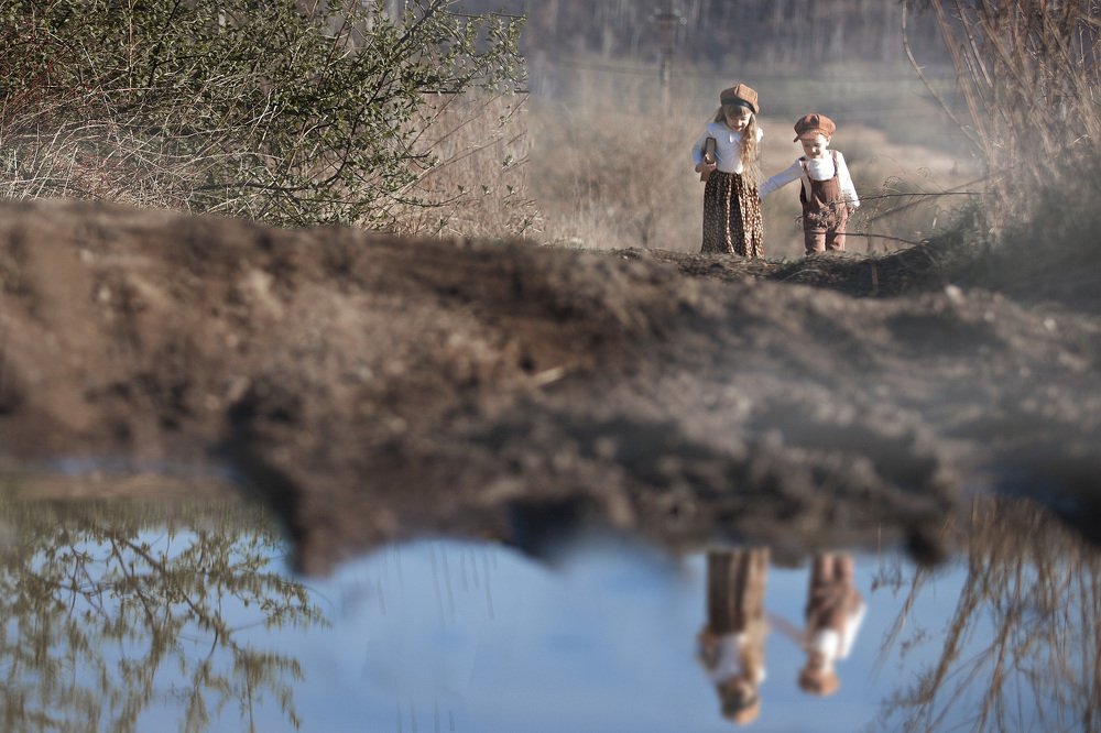 Деревенские дети