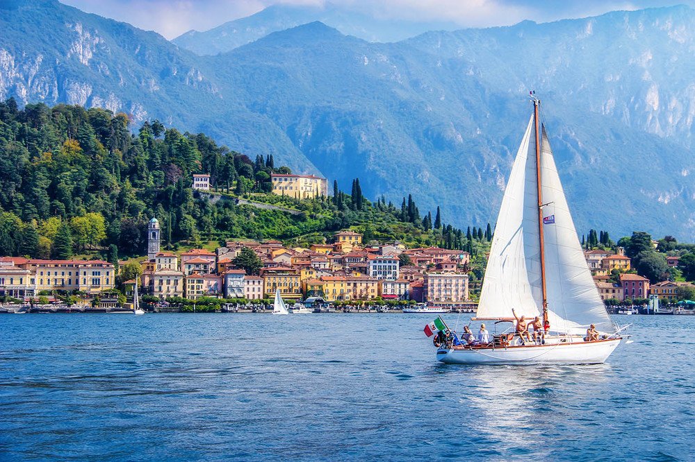 На озере Комо