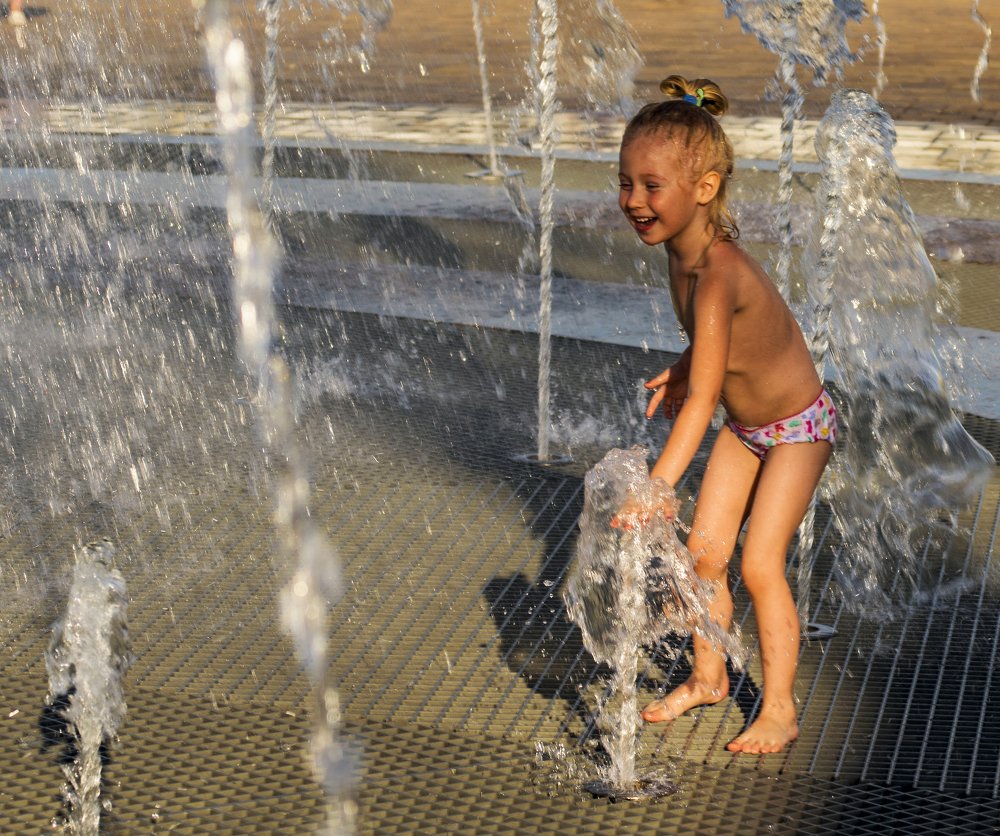 Она мокрая...