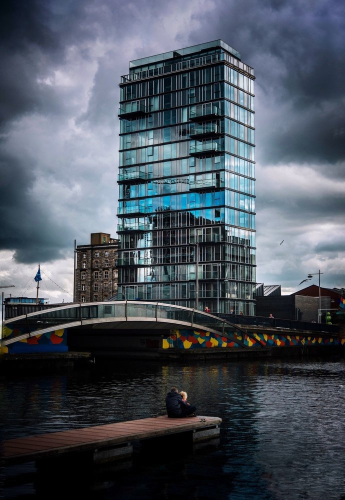 Grand a Canal Dock urban landscape